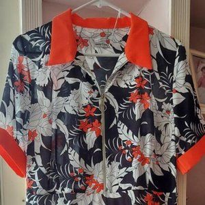 Colorful Italian summer dress - size 12